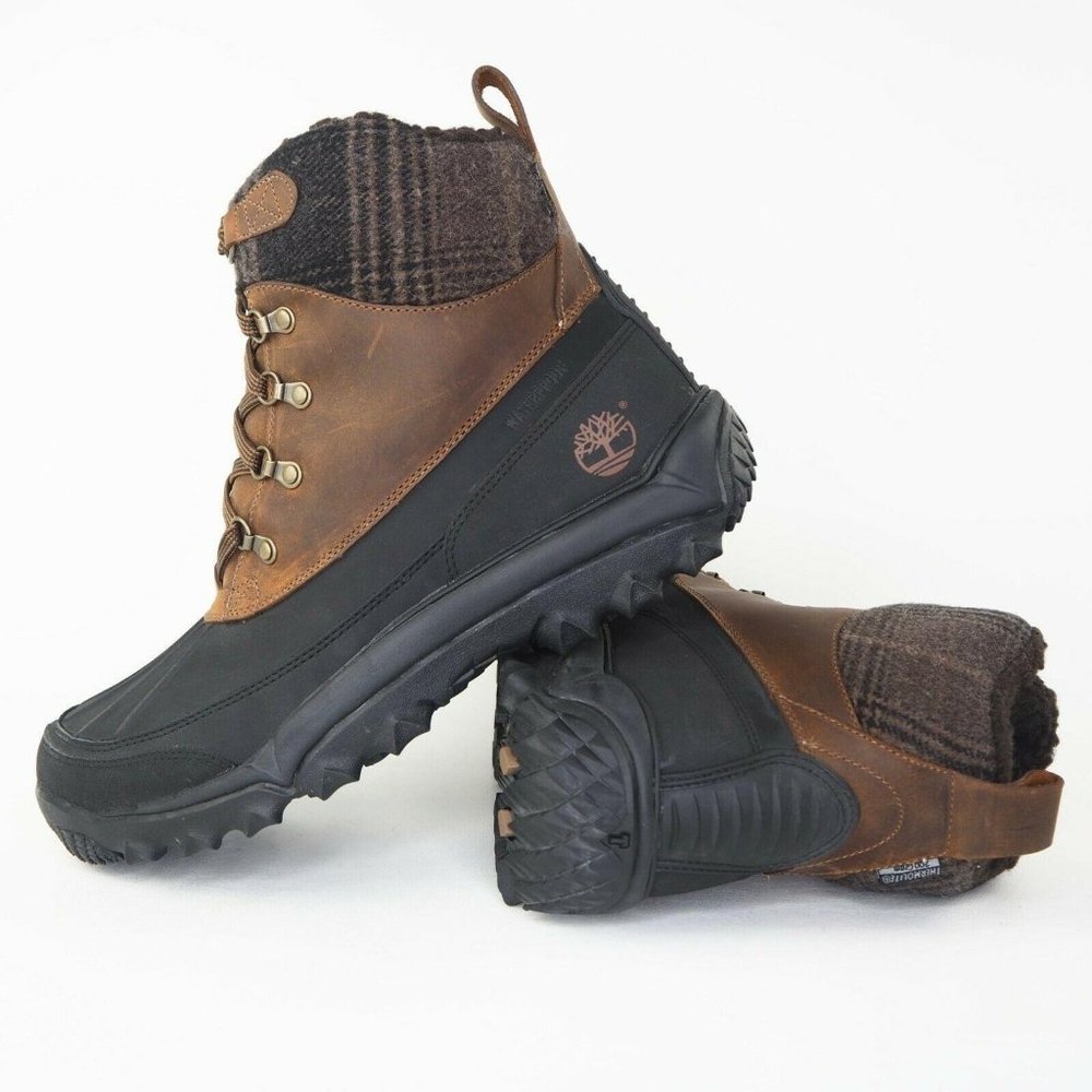 Timberland Rime Ridge Duck 6 IN Waterproof Black